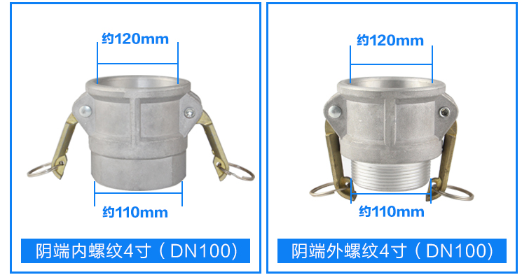 D型快速接头